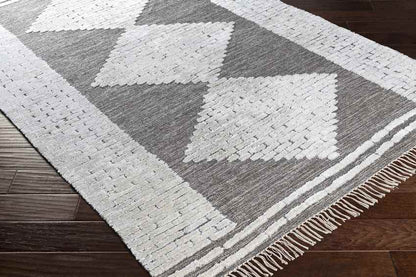 Zelen Global White Area Rug