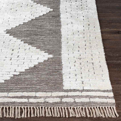 Zelen Global White Area Rug
