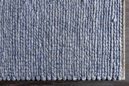 Arwerd Modern Pale Blue Area Rug