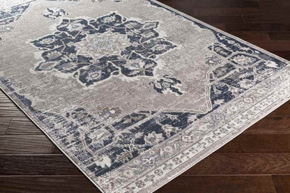 Barnflair Traditional Light Gray Area Rug