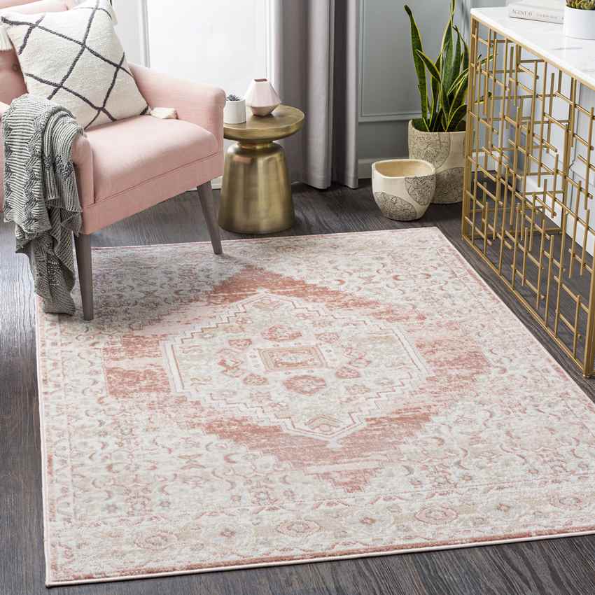 Beerta Traditional Cream Area Rug