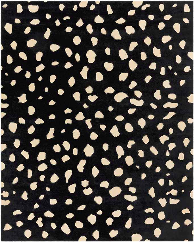 Sanremo Modern Black Area Rug