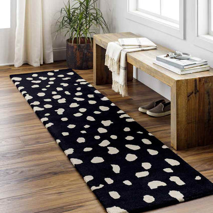 Sanremo Modern Black Area Rug
