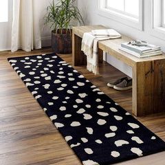 Sanremo Modern Black Area Rug
