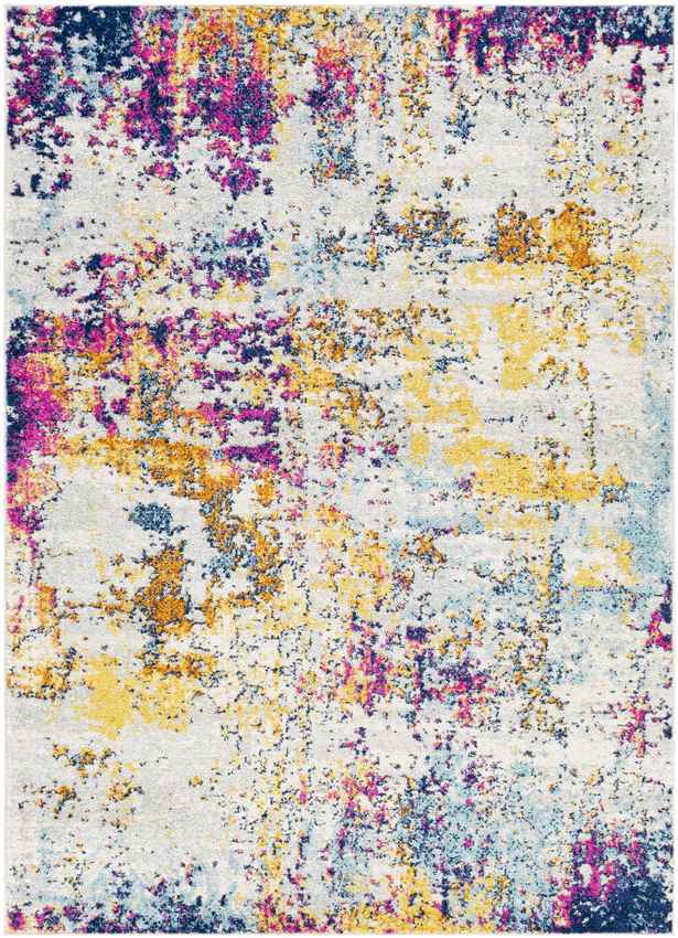 Leah Modern Medium Gray Area Rug