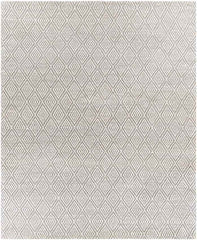 Ewer Modern White Area Rug