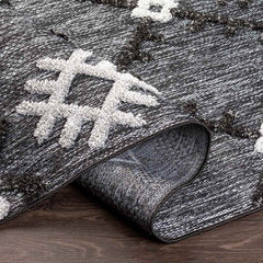 Fiemel Global Black Area Rug