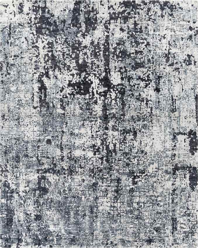 Garnwerd Modern Black Area Rug