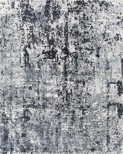 Garnwerd Modern Black Area Rug