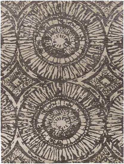 Geefsweer Modern Brown Area Rug