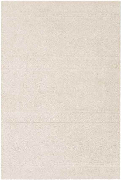 Harpel Modern Beige Area Rug