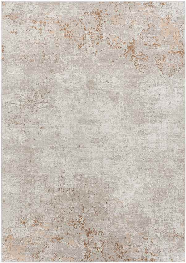 Hekkum Modern Light Beige Area Rug