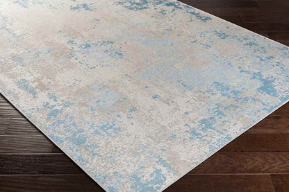 Hellum Modern Blue Area Rug