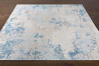 Hellum Modern Blue Area Rug