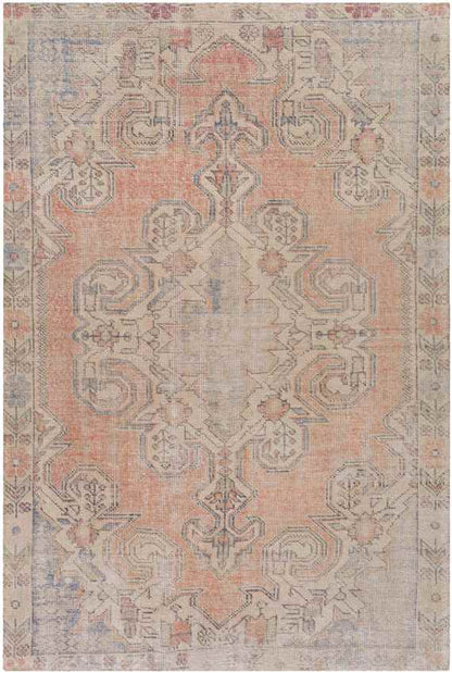 Jukwerd Traditional Cream Area Rug