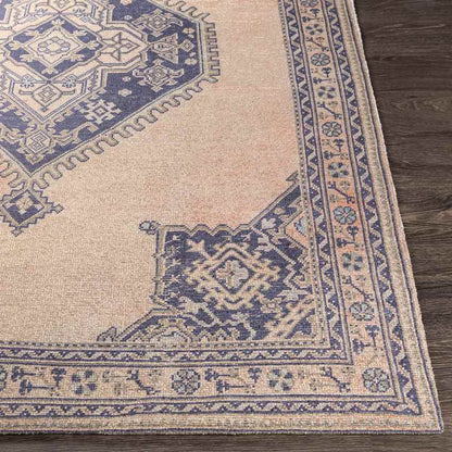 Kaakhorn Traditional Ice Blue Area Rug