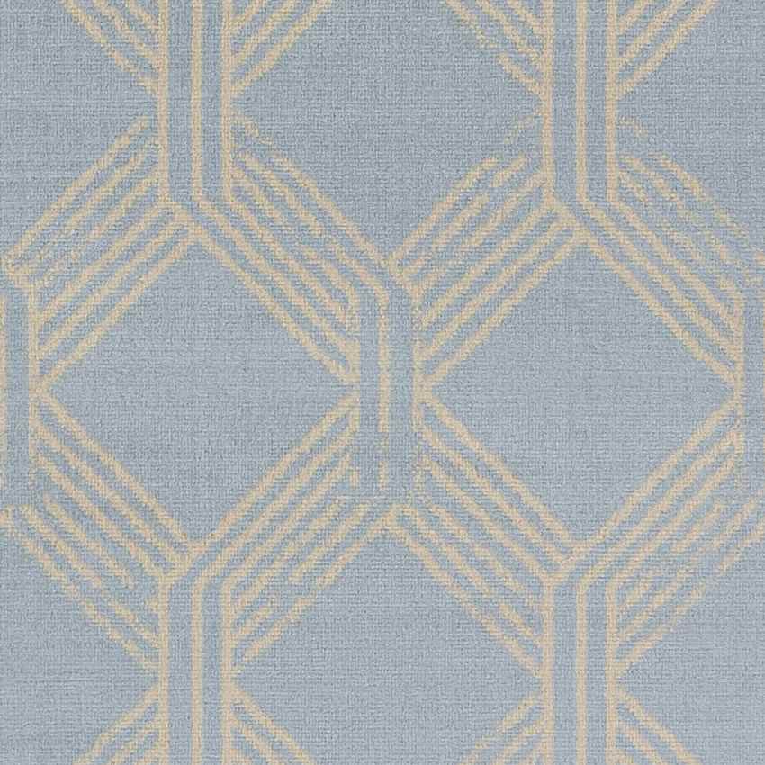 Leegkerk Modern Ice Blue Area Rug