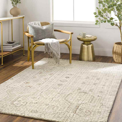 Lula Traditional Beige Area Rug