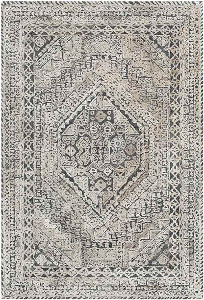 Lutjegast Traditional Beige Area Rug