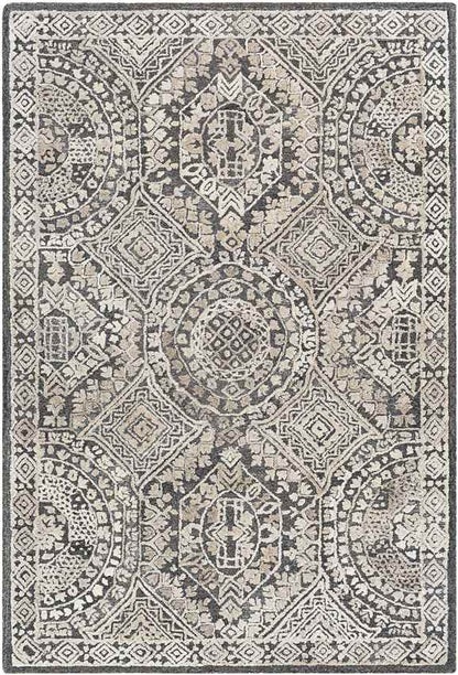 Meeden Traditional Beige Area Rug