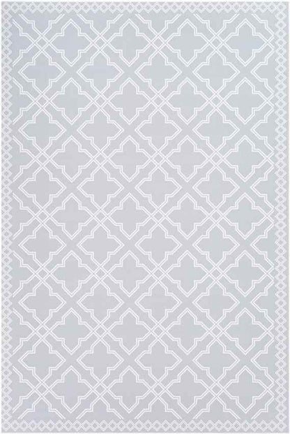 Opende Traditional White Area Rug