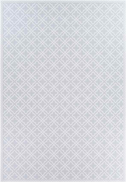 Opende Traditional White Area Rug