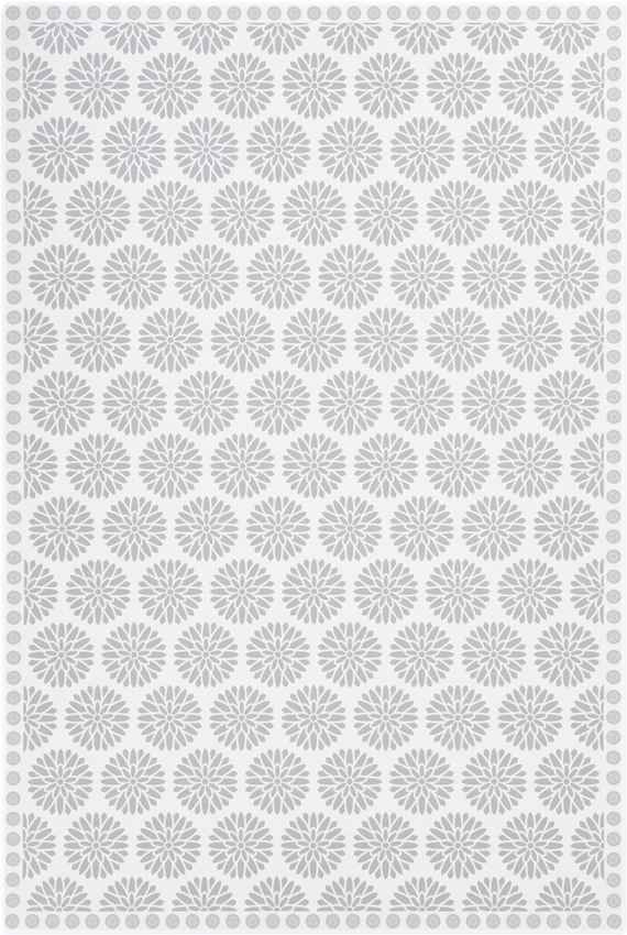 Opmeeden Traditional White Area Rug