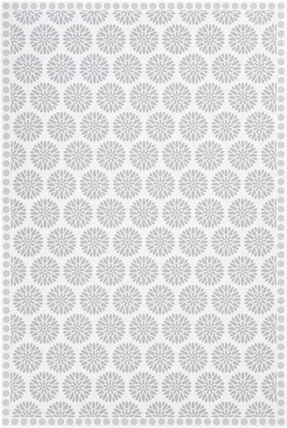 Opmeeden Traditional White Area Rug