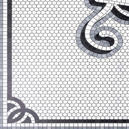 Oudeschip Modern Black Area Rug