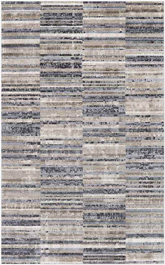 Roelage Modern Brown Area Rug