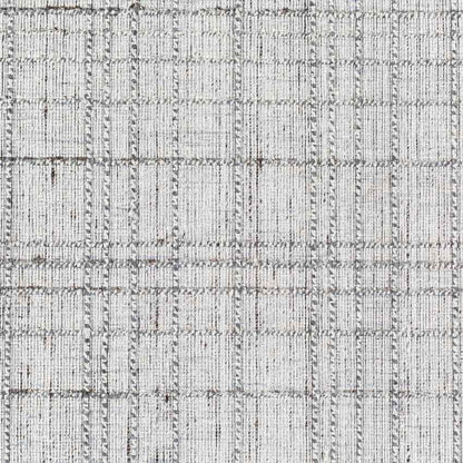 Almen Modern Ivory/Dark Brown Area Rug