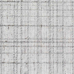 Almen Modern Ivory/Dark Brown Area Rug