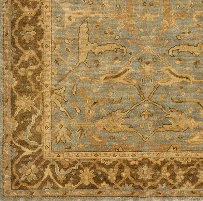 Pals Traditional Light Gray Area Rug