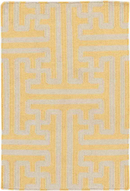 Zuiderrot Modern Mustard Area Rug