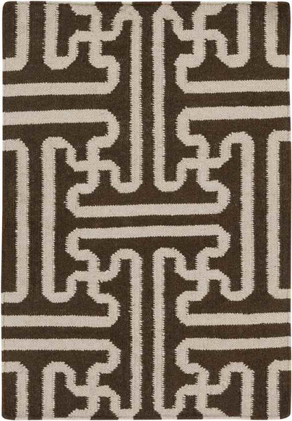 Zuiderrot Modern Brown Area Rug