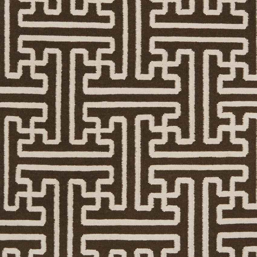 Zuiderrot Modern Brown Area Rug