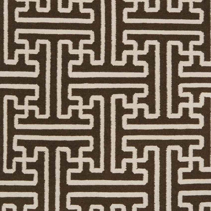 Zuiderrot Modern Brown Area Rug