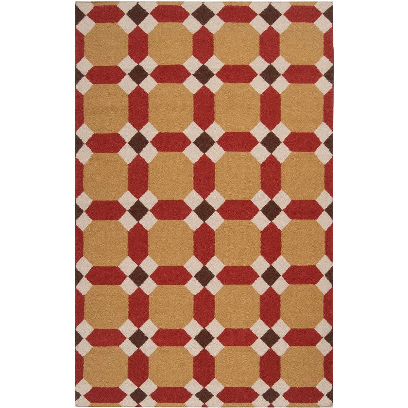 Rha Modern Tan Area Rug