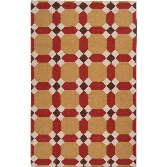 Rha Modern Tan Area Rug