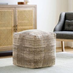Puchenstuben Taupe Pouf