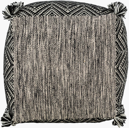 Retzbach Black Pouf