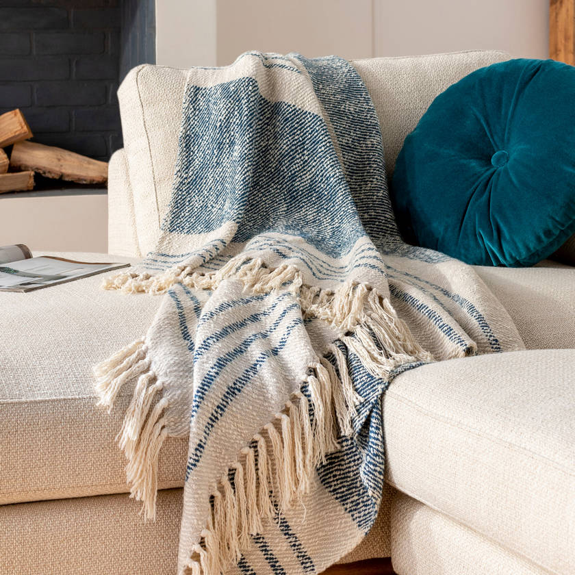Geiersberg Dark Blue Throw