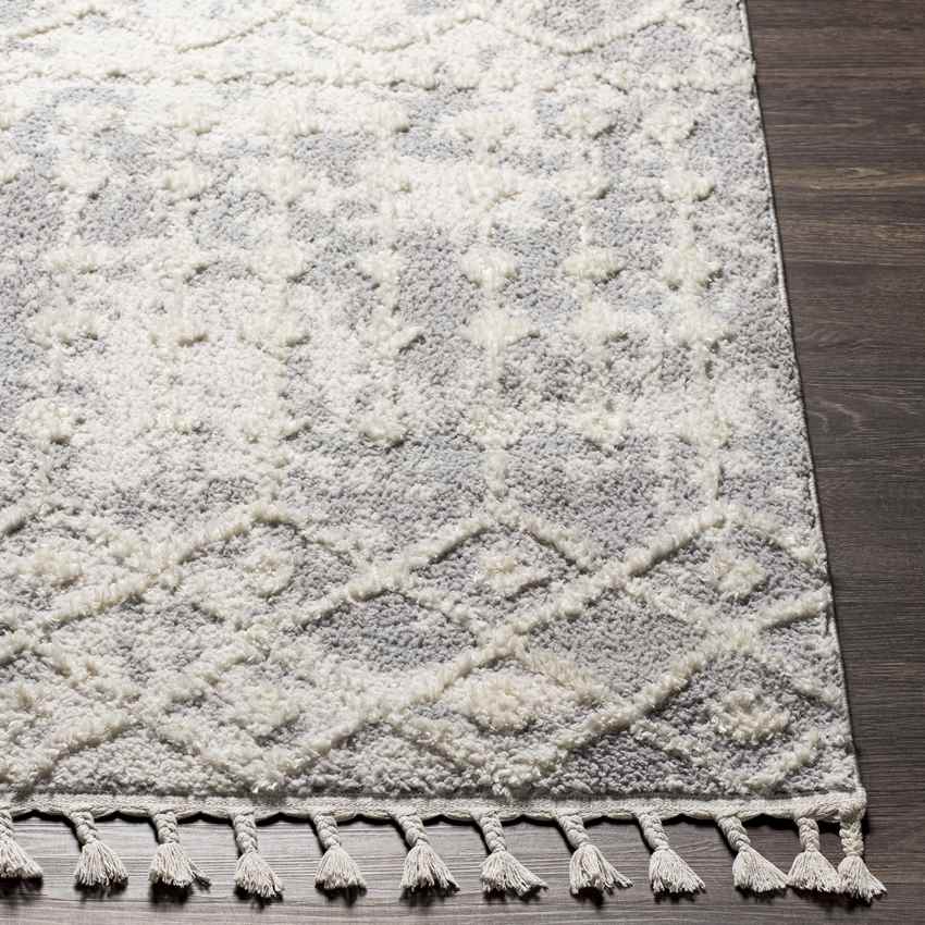 Rocky Ripple Global Light Gray Area Rug