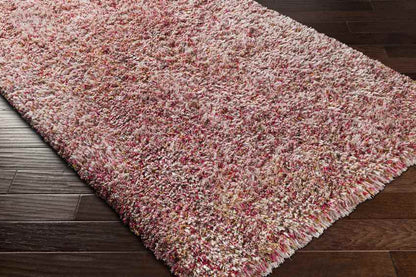Mithat Modern Bright Pink Area Rug