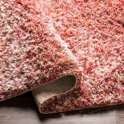 Mithat Modern Bright Pink Area Rug