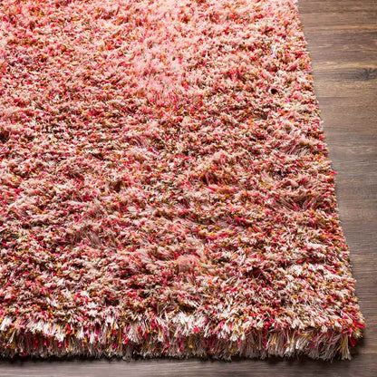 Mithat Modern Bright Pink Area Rug