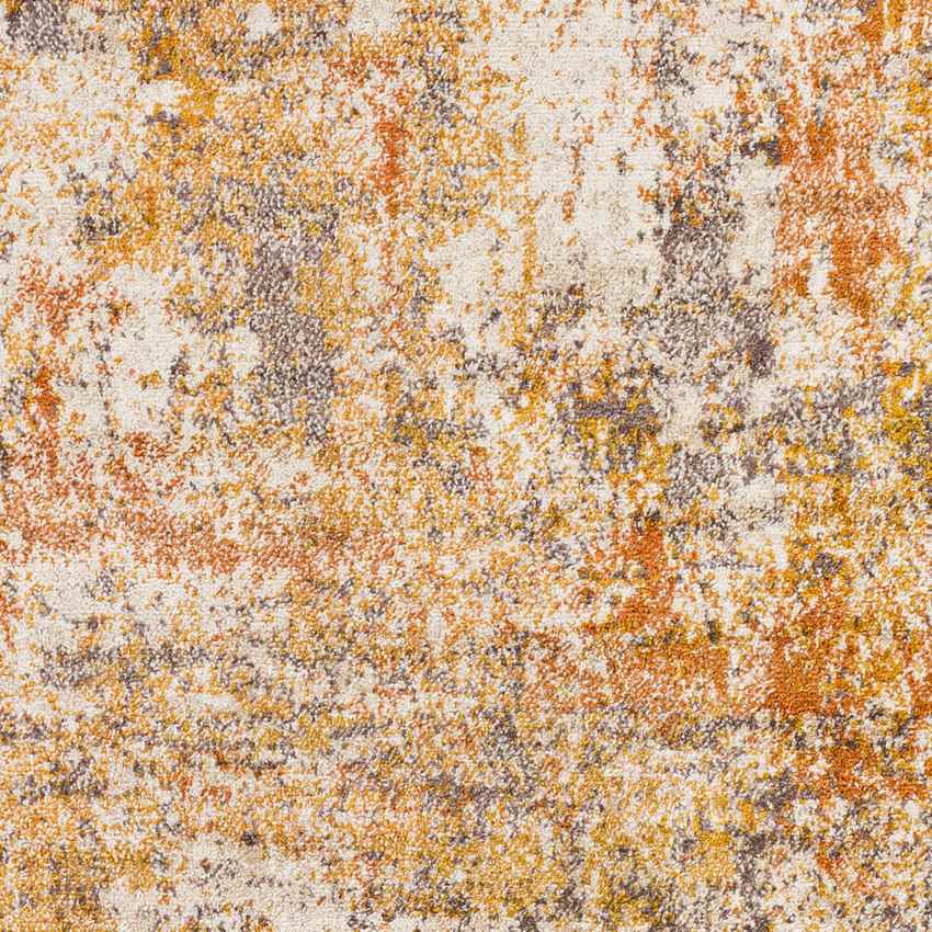 Du Quoin Modern Orange Area Rug