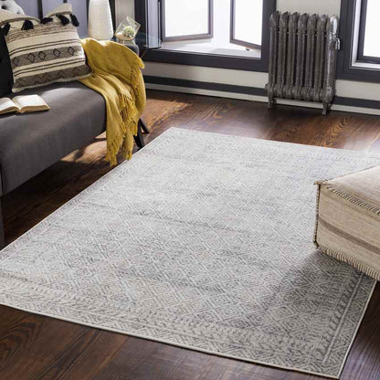 North Barrington Traditional Light Gray Area Rug