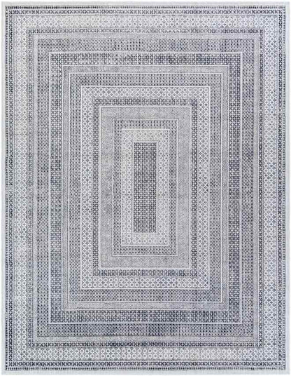North Traditional Slate Gray Area Rug