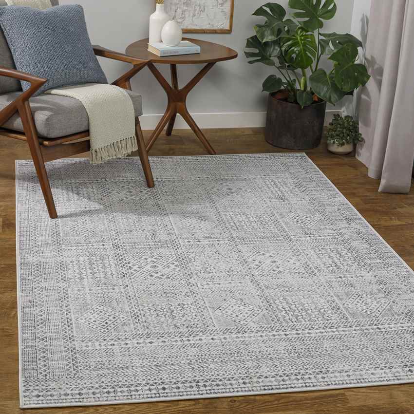 Leo-Cedarville Global Gray Area Rug